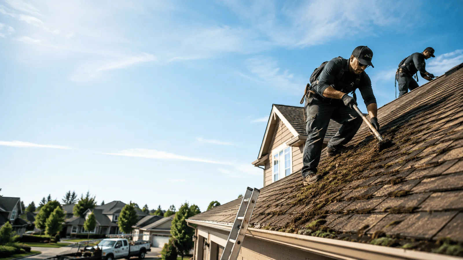 Roof Moss Removal in Richboro, PA near me